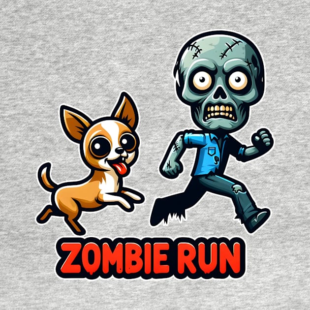 Zombie Run by Rawlifegraphic